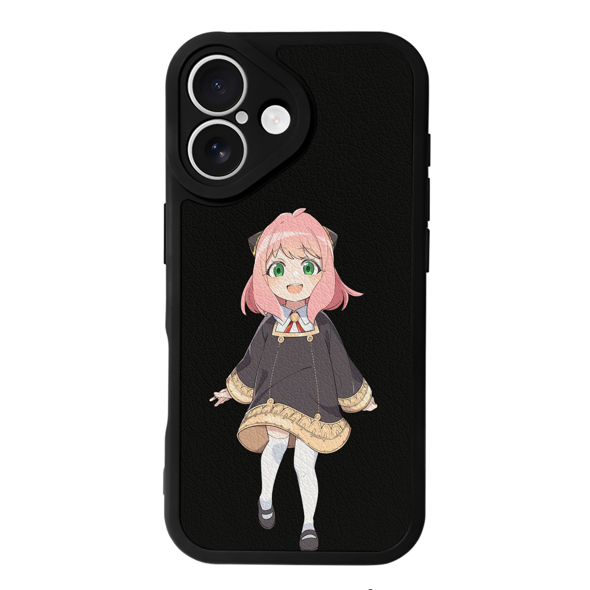 （画像用） SPY×FAMILY间谍家家酒 【iPhone 16シリーズ対応】シリコンスマホケース（レザー調） 材質：シリコン